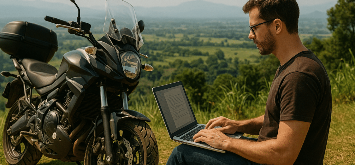 The Digital Nomad's Dream: Remote Work Meets Motorcycle Adventures in ...